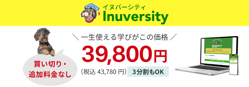 一生使える学びが39,800円（税込43,780円）！
